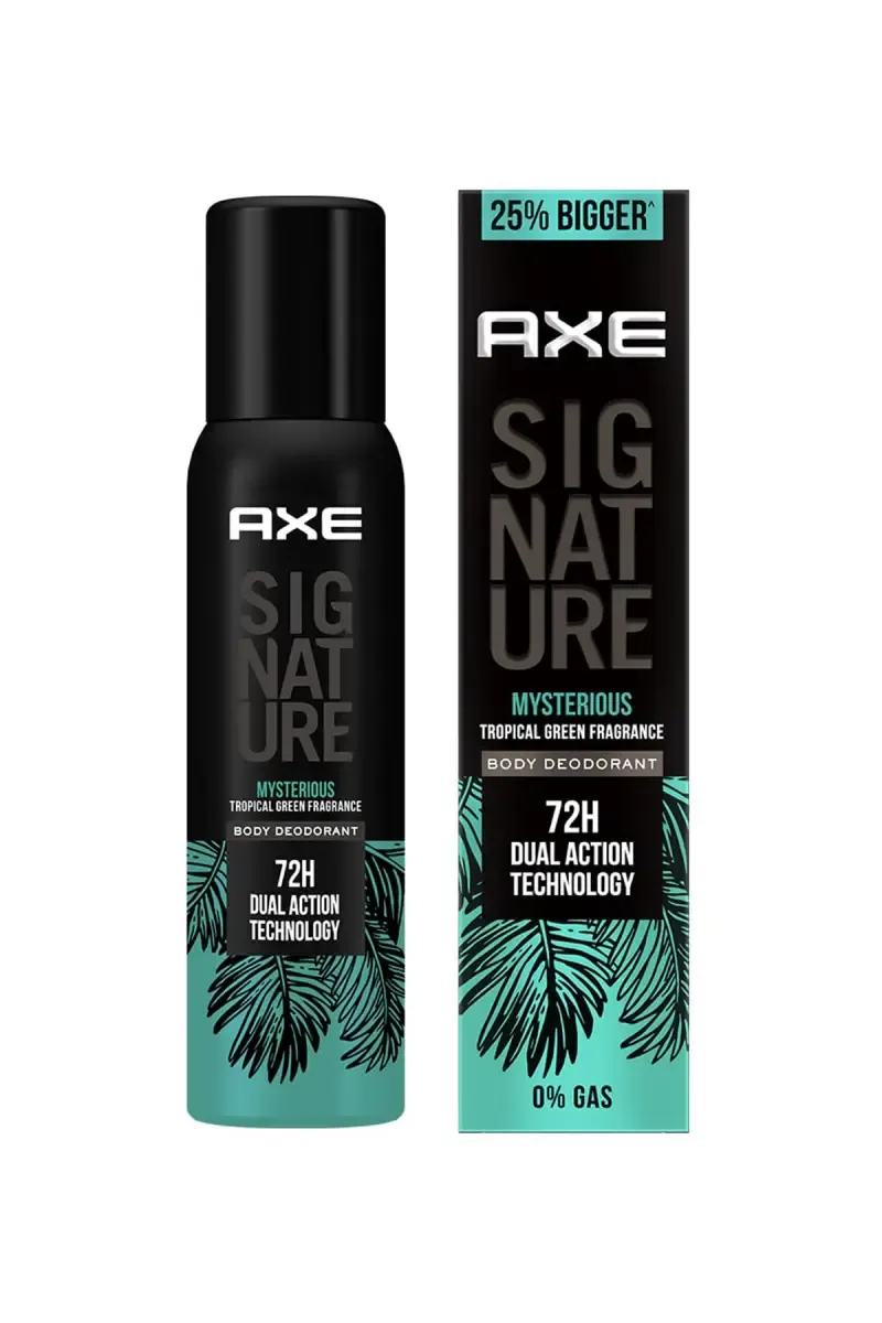 Axe Signature Mysterious No Gas Deodorant Body spray for Men - 200 ml