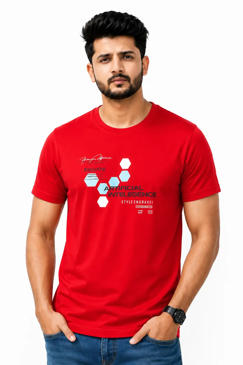 Men's Graphic Printed T-shirt
