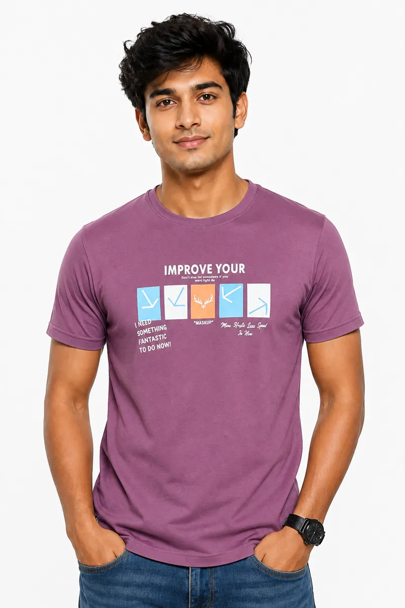 Graphic Printed T-shirt for Men