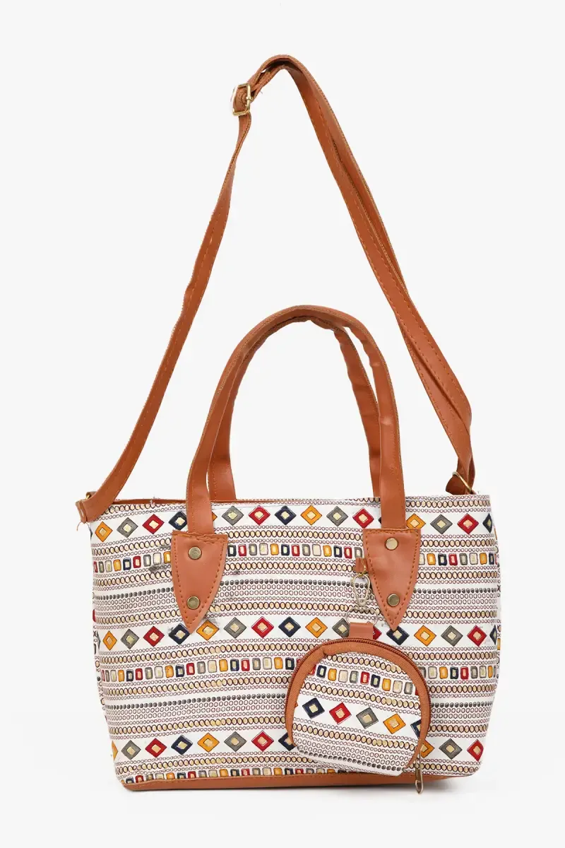 Women's Hand Bag with Detachable Strap