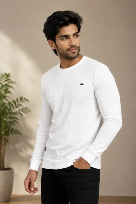 Men's Cotton Slim Fit Sweatshirts