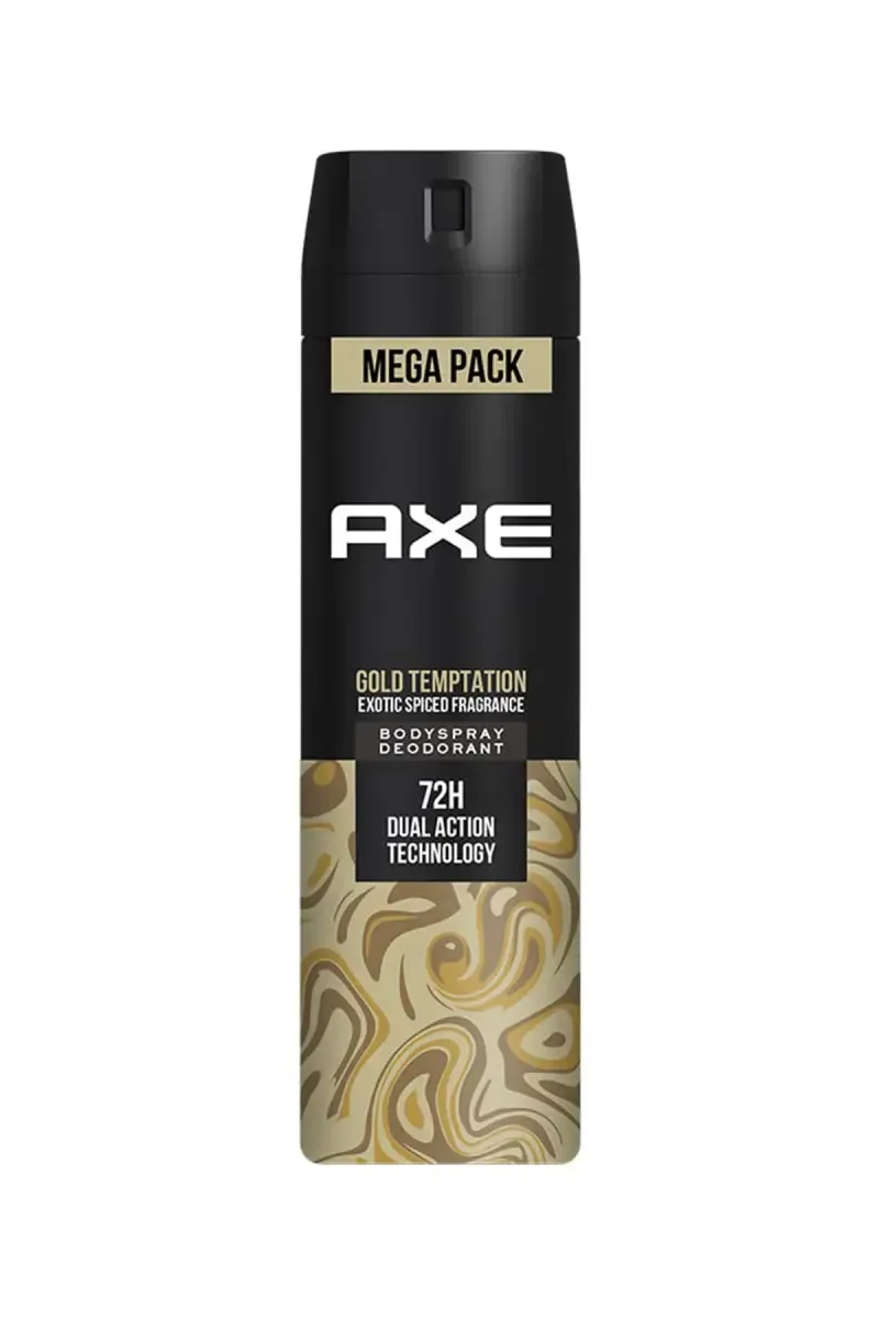 Axe Gold Temptation Deodorant Body Spray for Men - 215ml