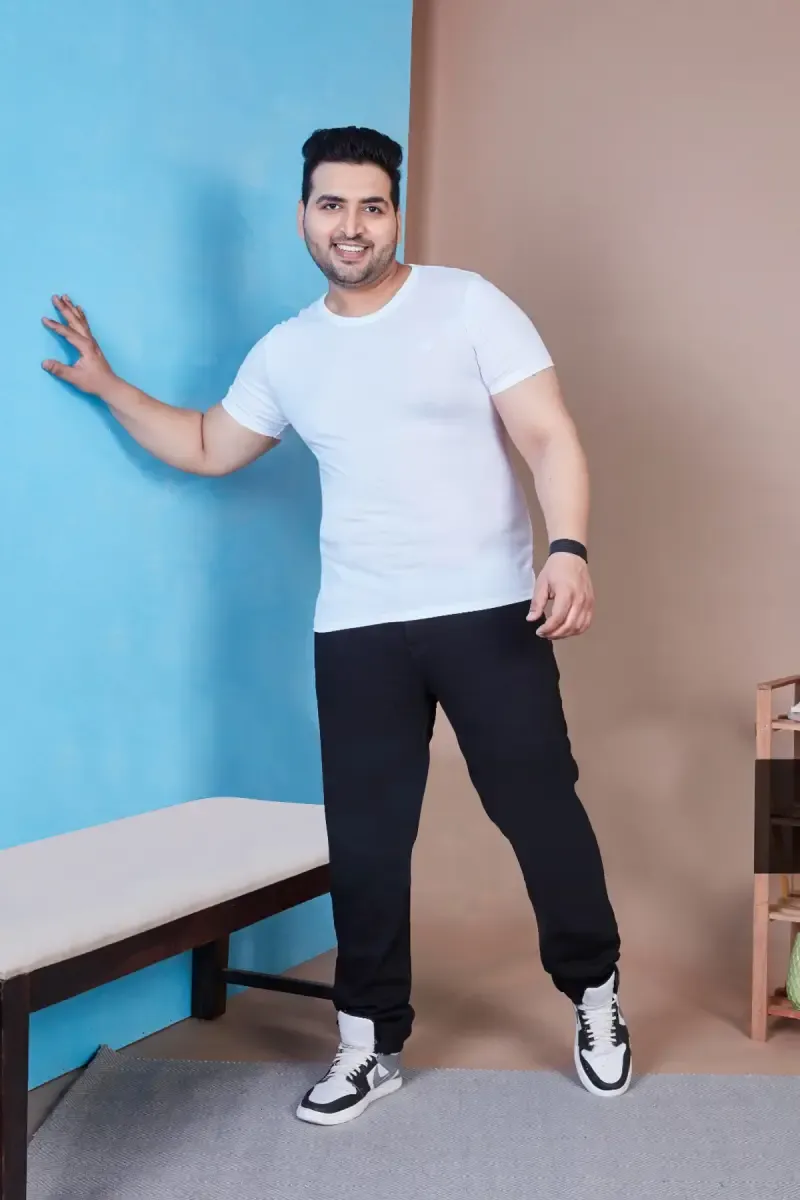 Plus Size Cotton T-shirt for Men