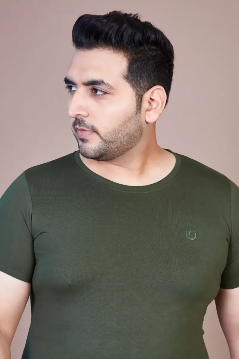 Plus Size Cotton T-shirt for Men 0113534XLOLI