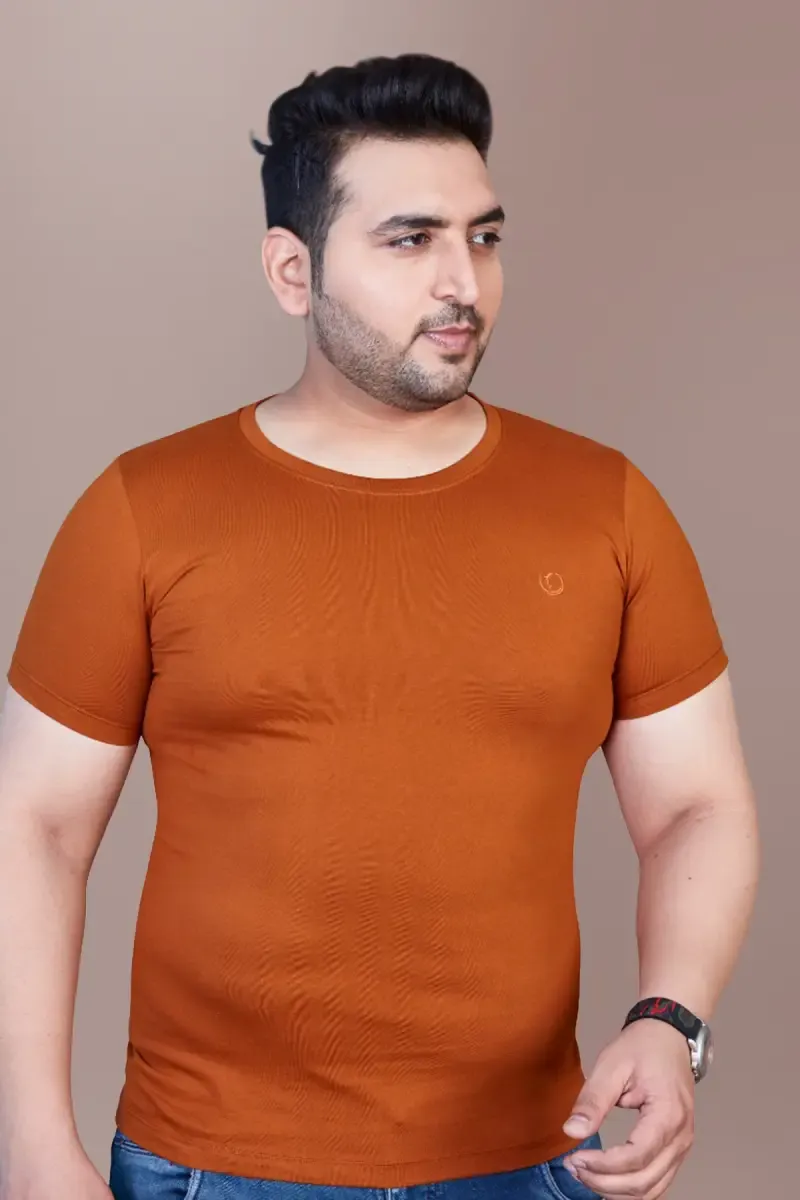 Plus Size Cotton T-shirt for Men 0113535XLRUS