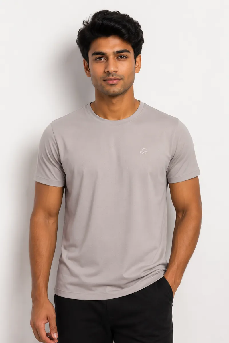 Men's Cotton Sports T-shirt 01135544GRE