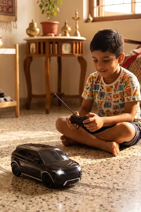 High Speed Mini Rechargeable Remote Control Car (Black) 011495BLA