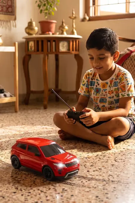 High Speed Mini Rechargeable Remote Control Car (Red)