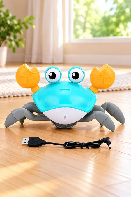 Crawling Crab Light & Music Toy