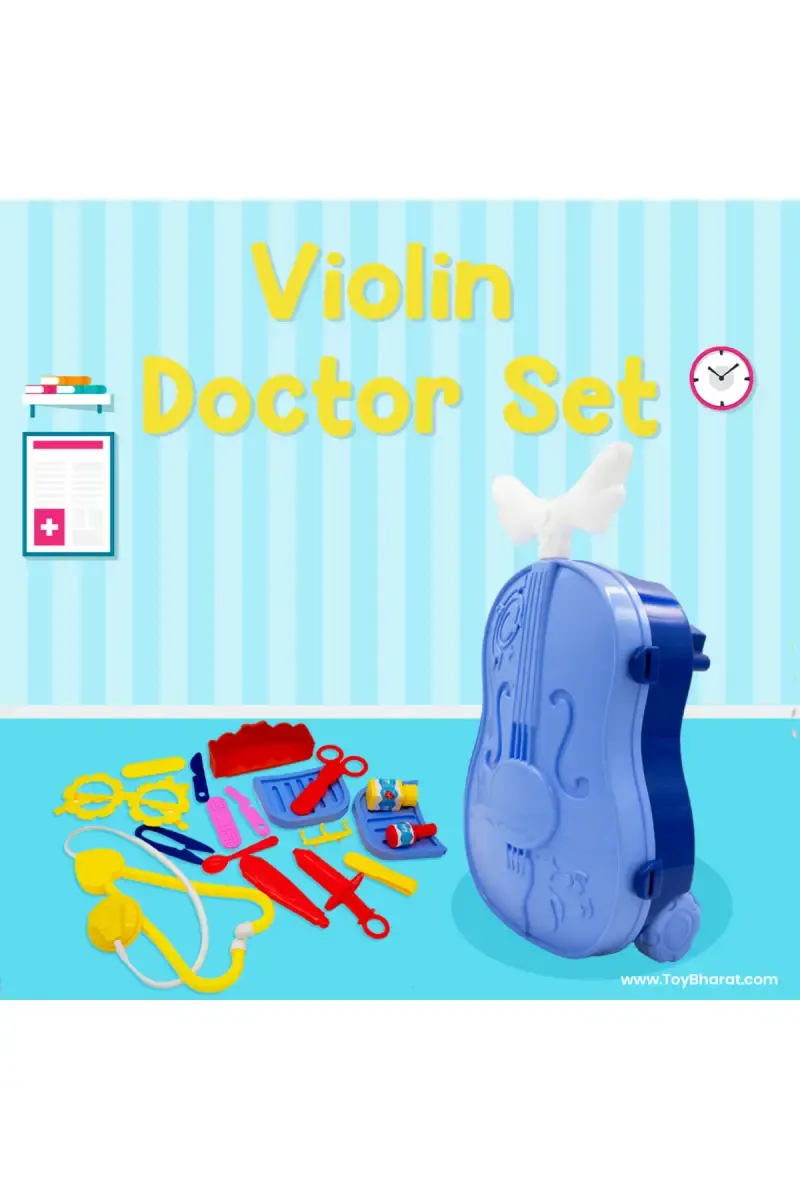 Doctor Activity Set with Pull Along Trolley - 22 Pcs