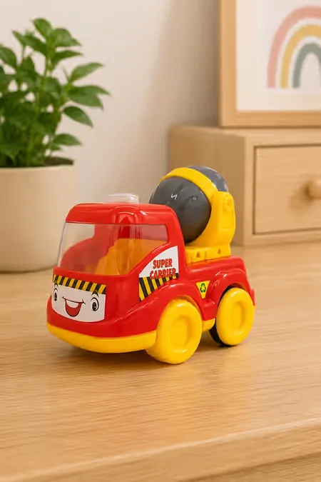 Lovely Toys Super Carriers Cement Mixture Truck Toy - (Pack of 1)