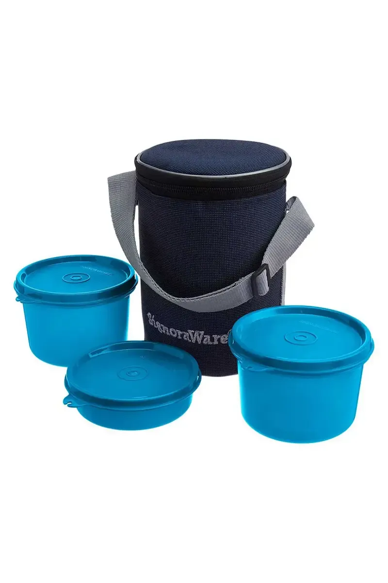 Signoraware Plastic Executive Lunch Box, Medium - 1080 ml