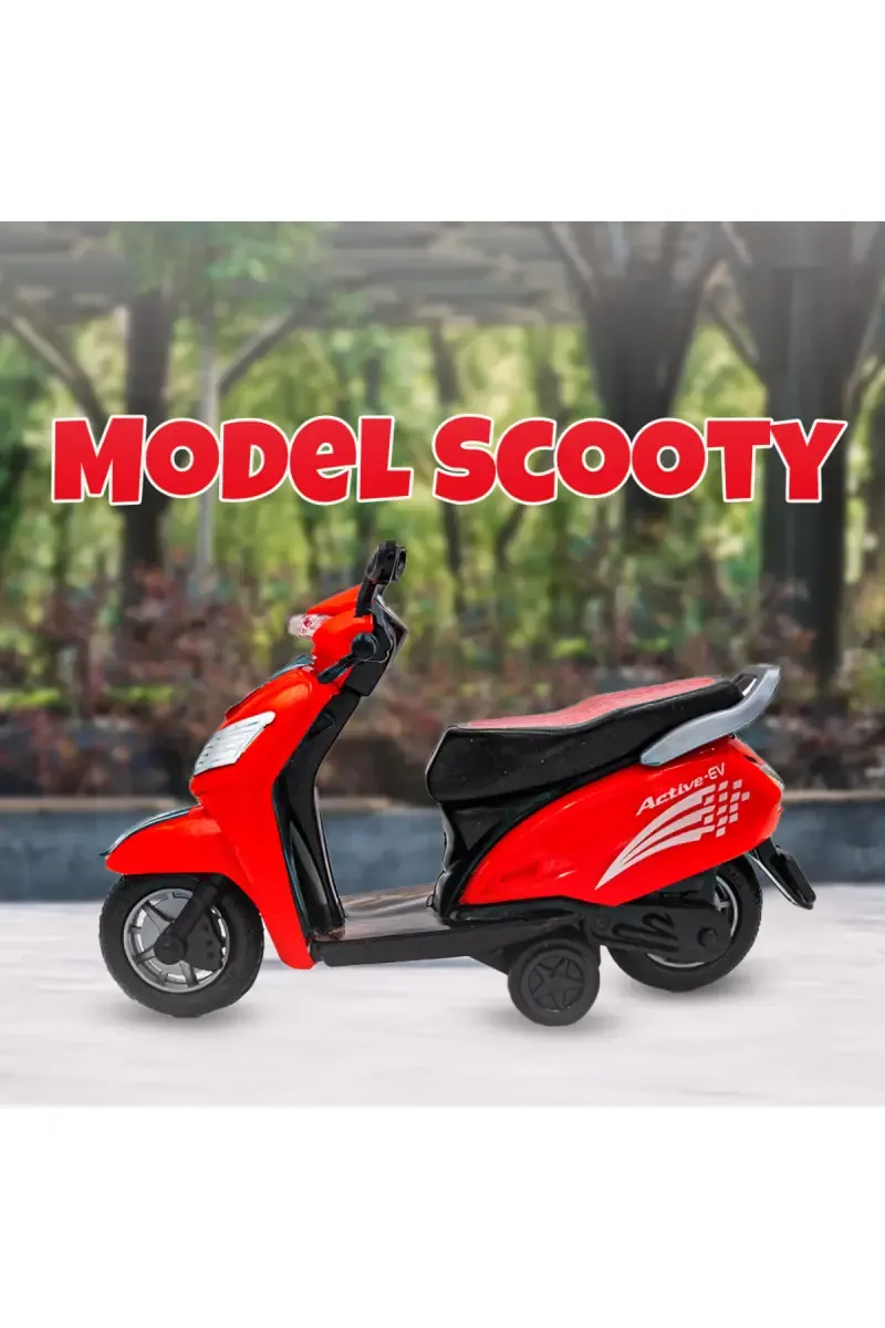 Model Scooty Push & Go Scooter Toy - Assorted Color 