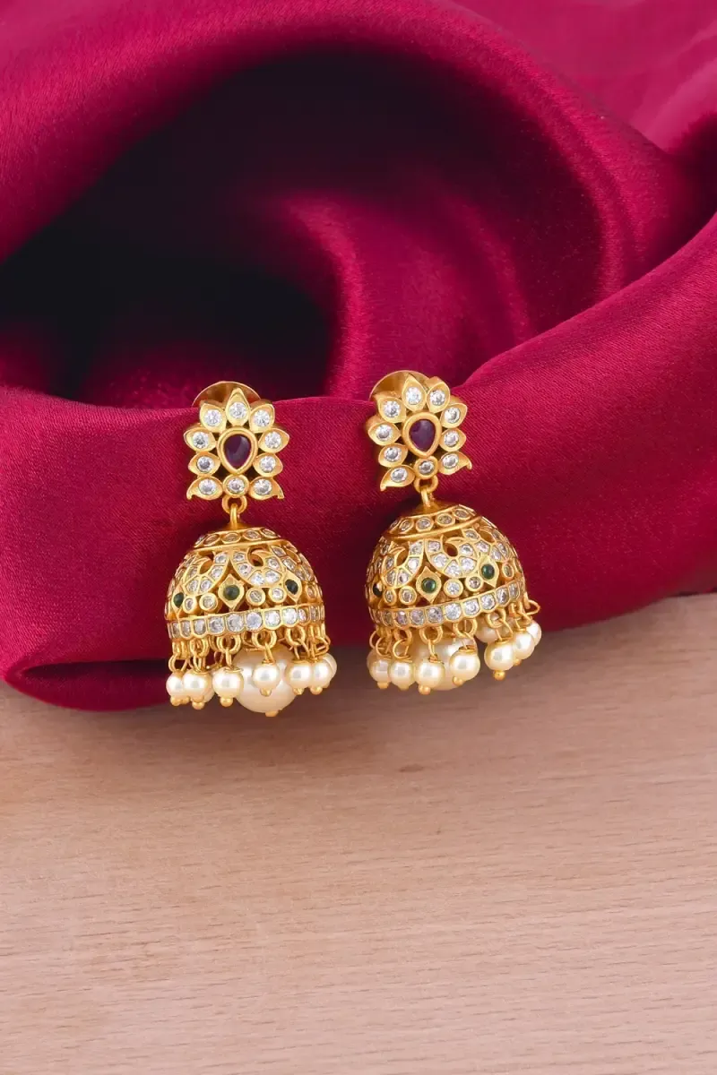 Ethnic Jhumki Earrings for Girls & Women