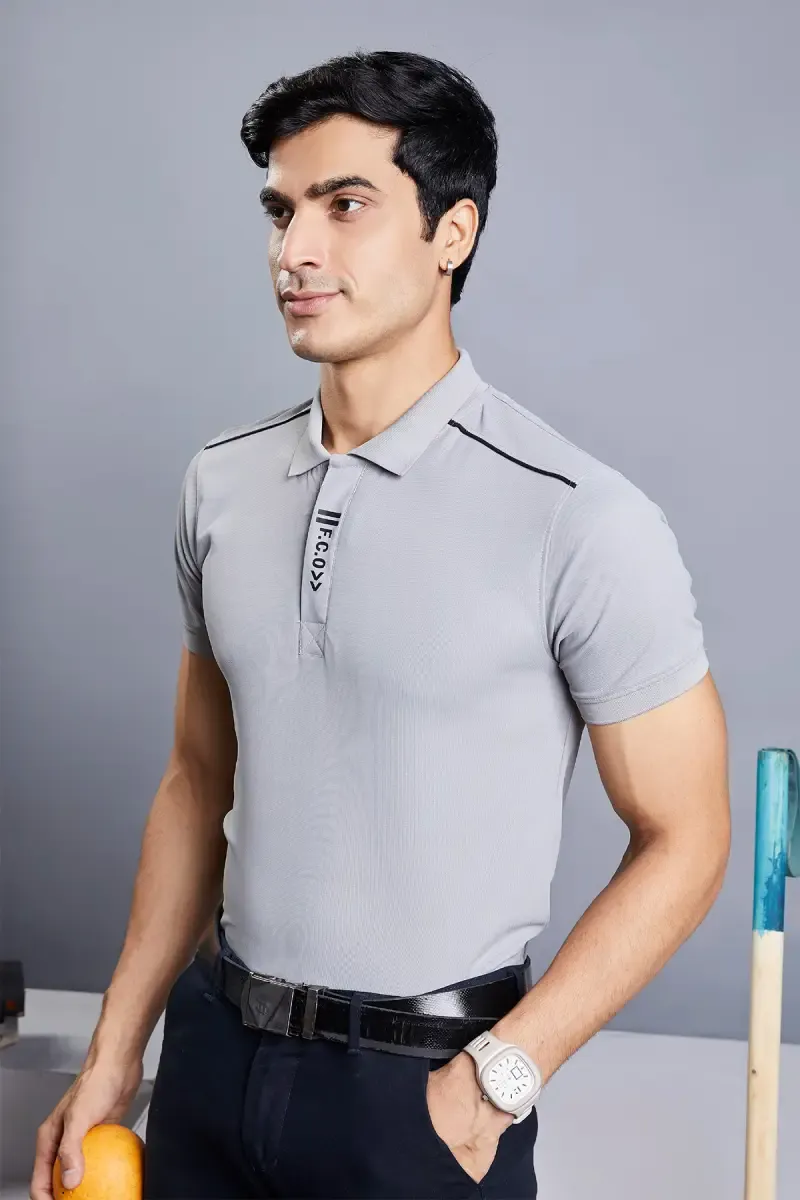 Polyester Polo T-shirt for Men