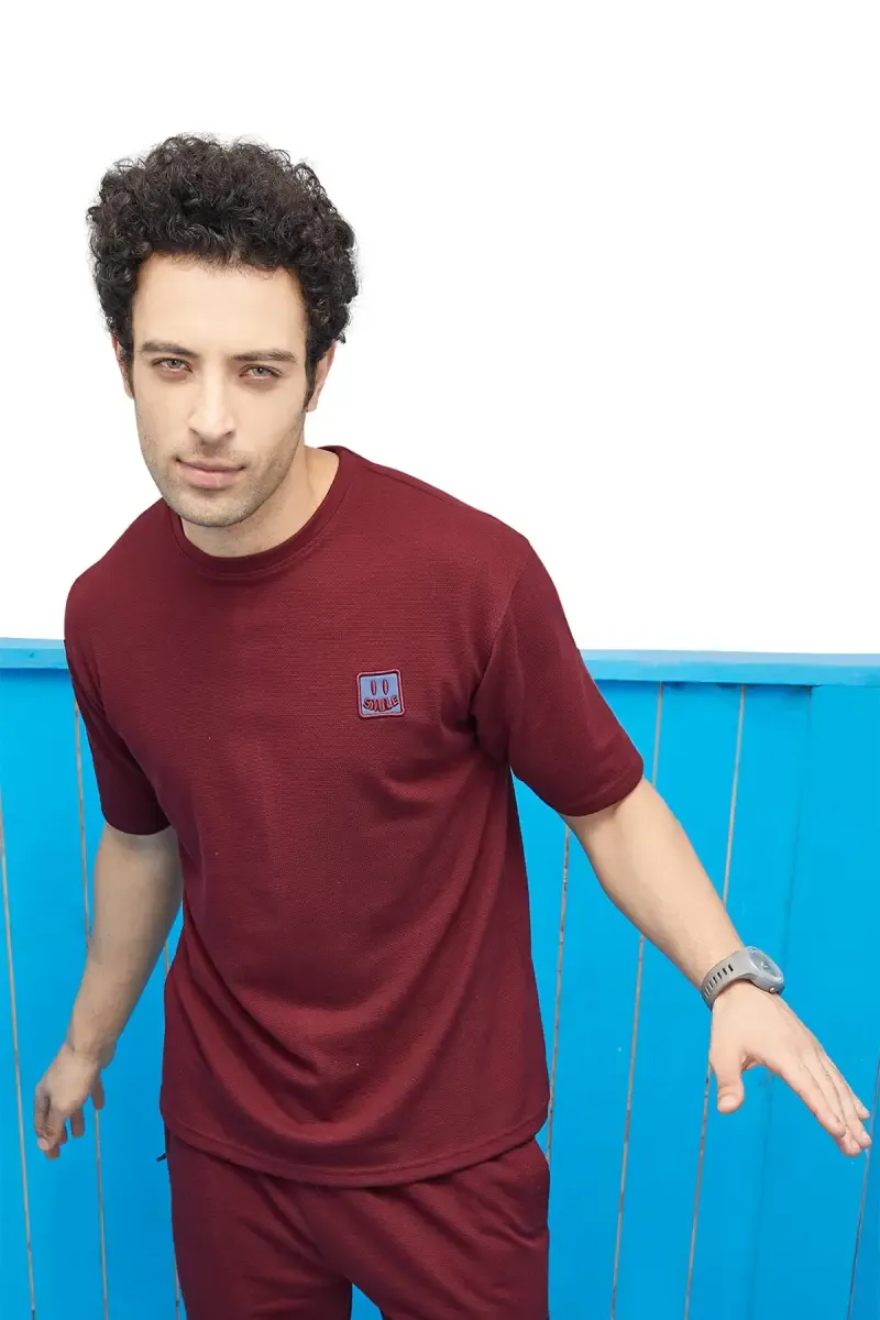 Men's Cotton T-shirt with Shorts Sets (2-Pcs Set)