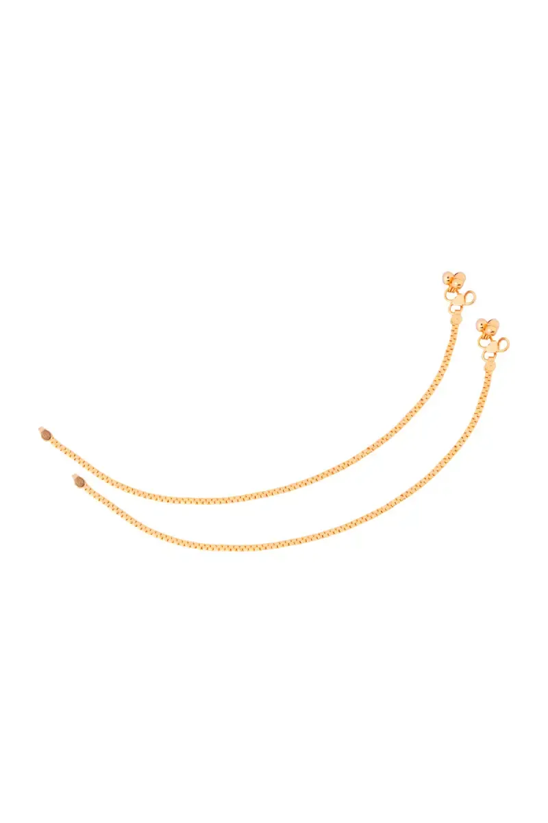 Gold Plated Anklets for Women