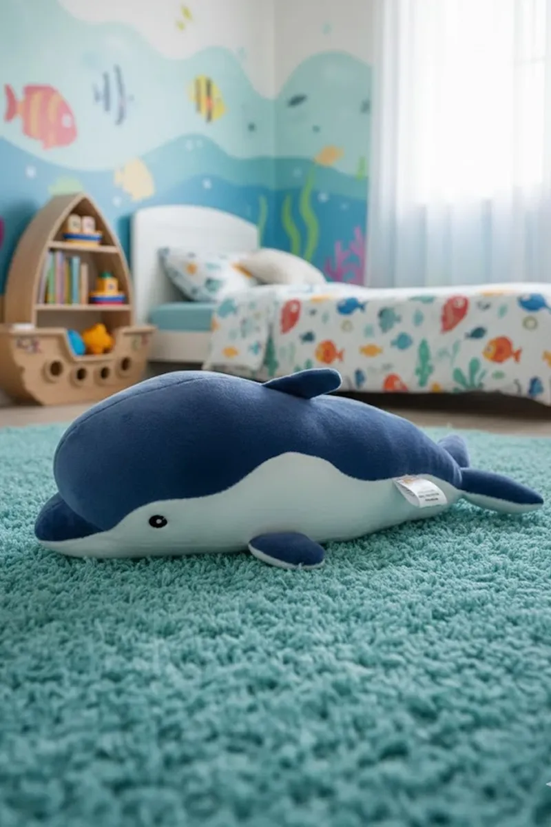 Dolphin Plush Stuffed Toy - 15 Inch 011719BLU
