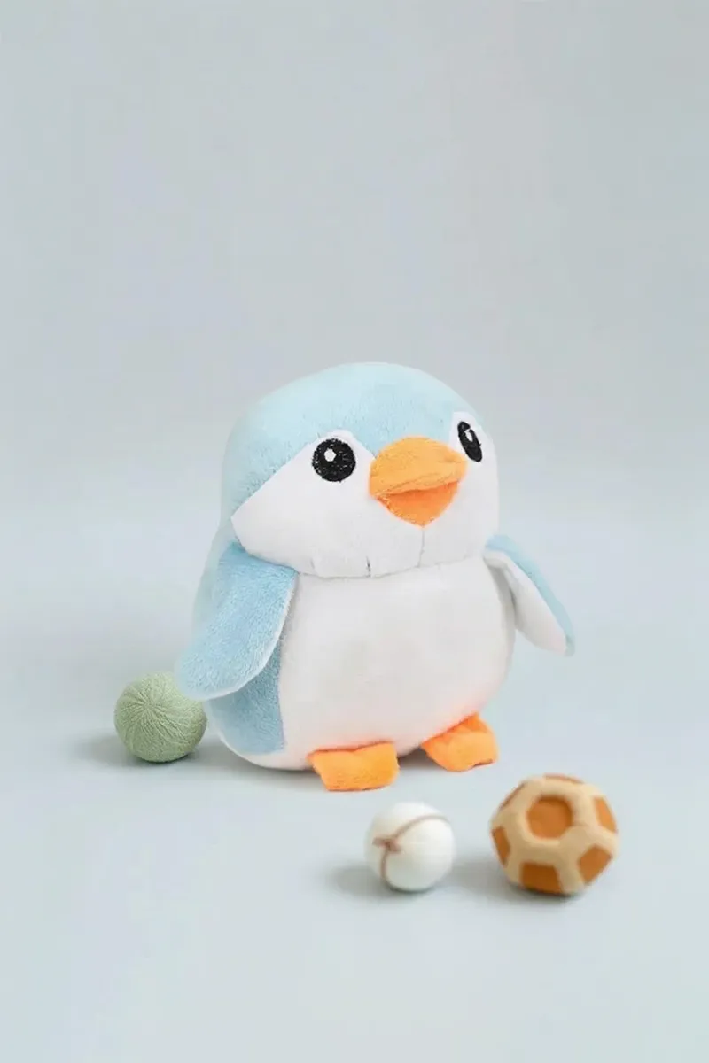 Spandex Penguin Plush Stuffed Soft Toy - 6 Inch
