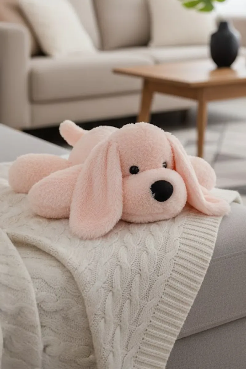 Lazy Dog Plush Stuffed Toy - 15 Inch 011747PEA