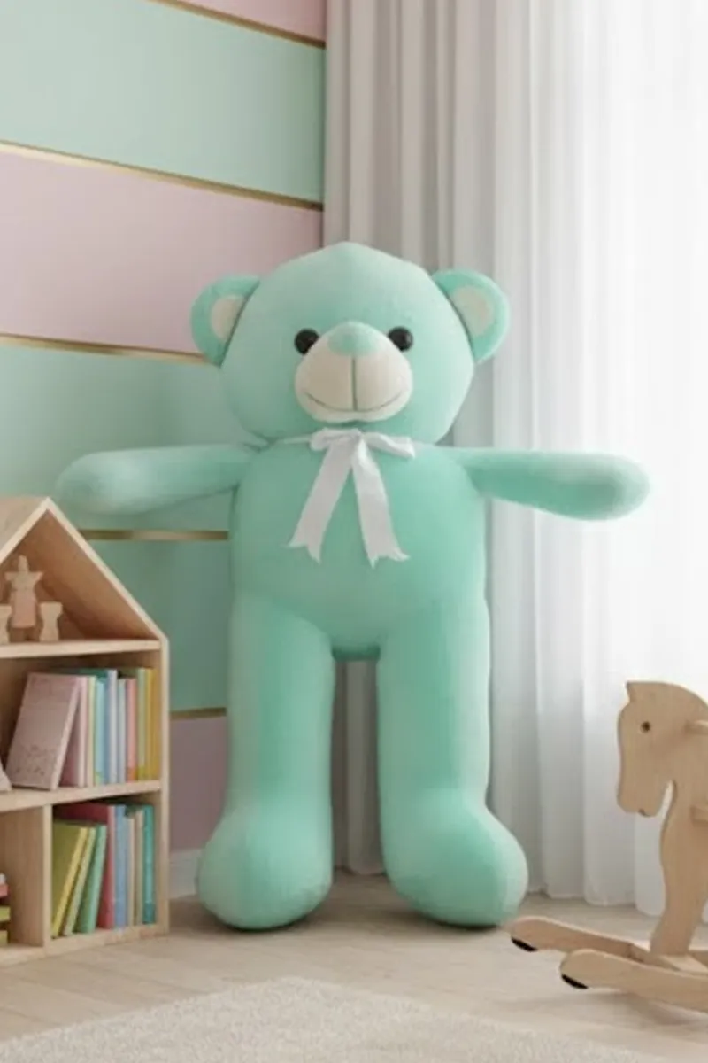 Sleeping Teddy Plush Stuffed Toy - 23 Inch 011756GRE