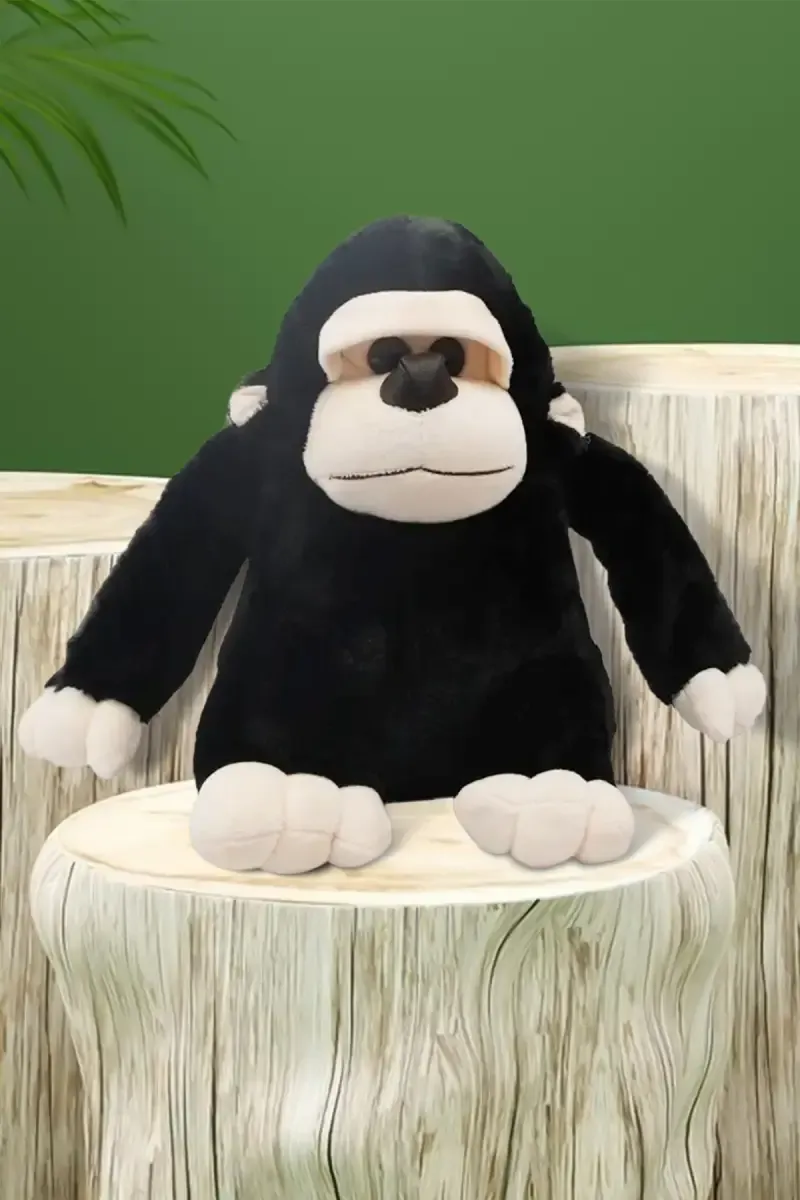 Gorilla Plush Stuffed Soft Toy - 12 Inch 011770BLA