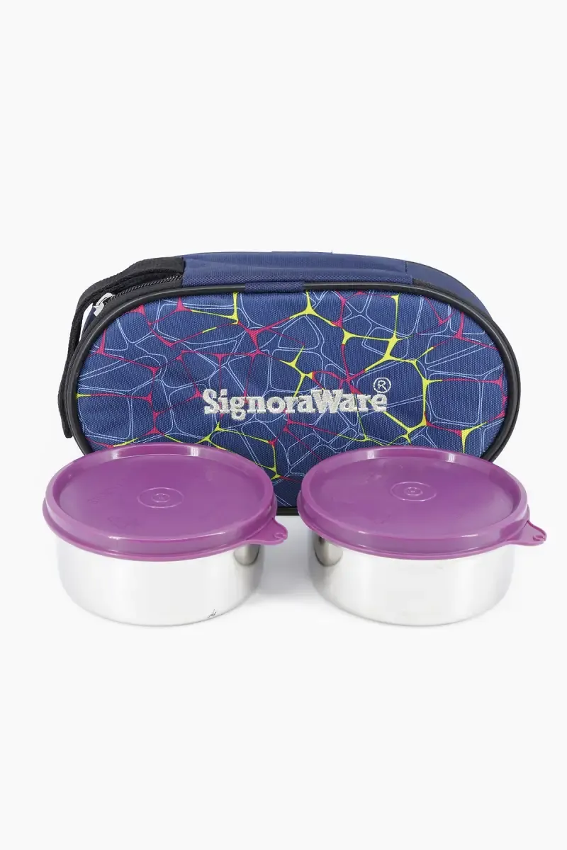 Signoraware Midday Max Fresh Stainless Steel Lunch Box - 700ml