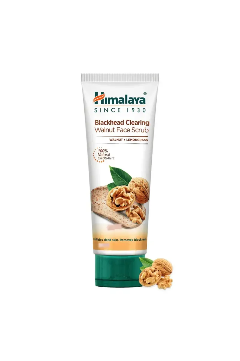 Himalaya Blackhead Clearing Walnut Face Scrub - 50 g