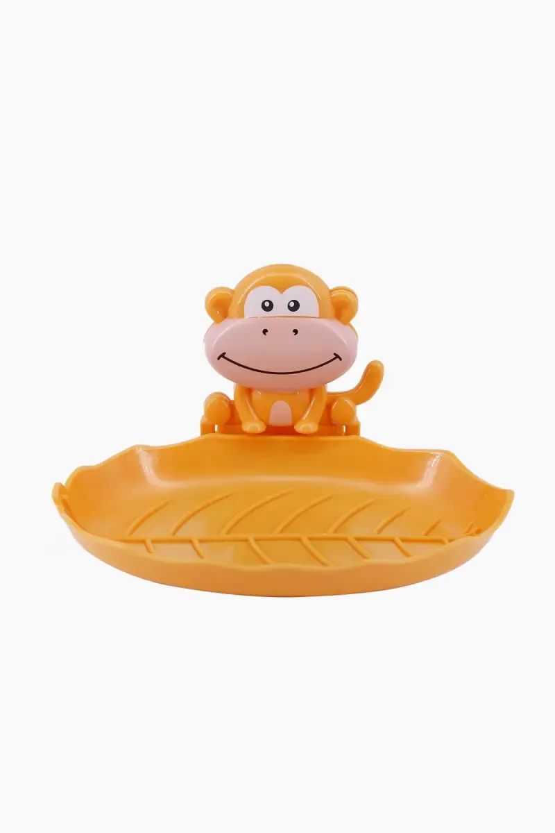 Plastic Monkey Soap Holder - 14 Cm