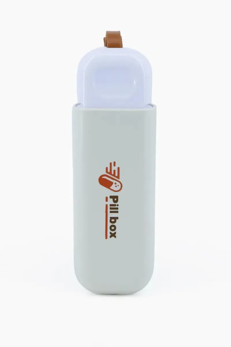 Plastic 3 Compartments Pill Box - 11 Cm 011871PLAMUL