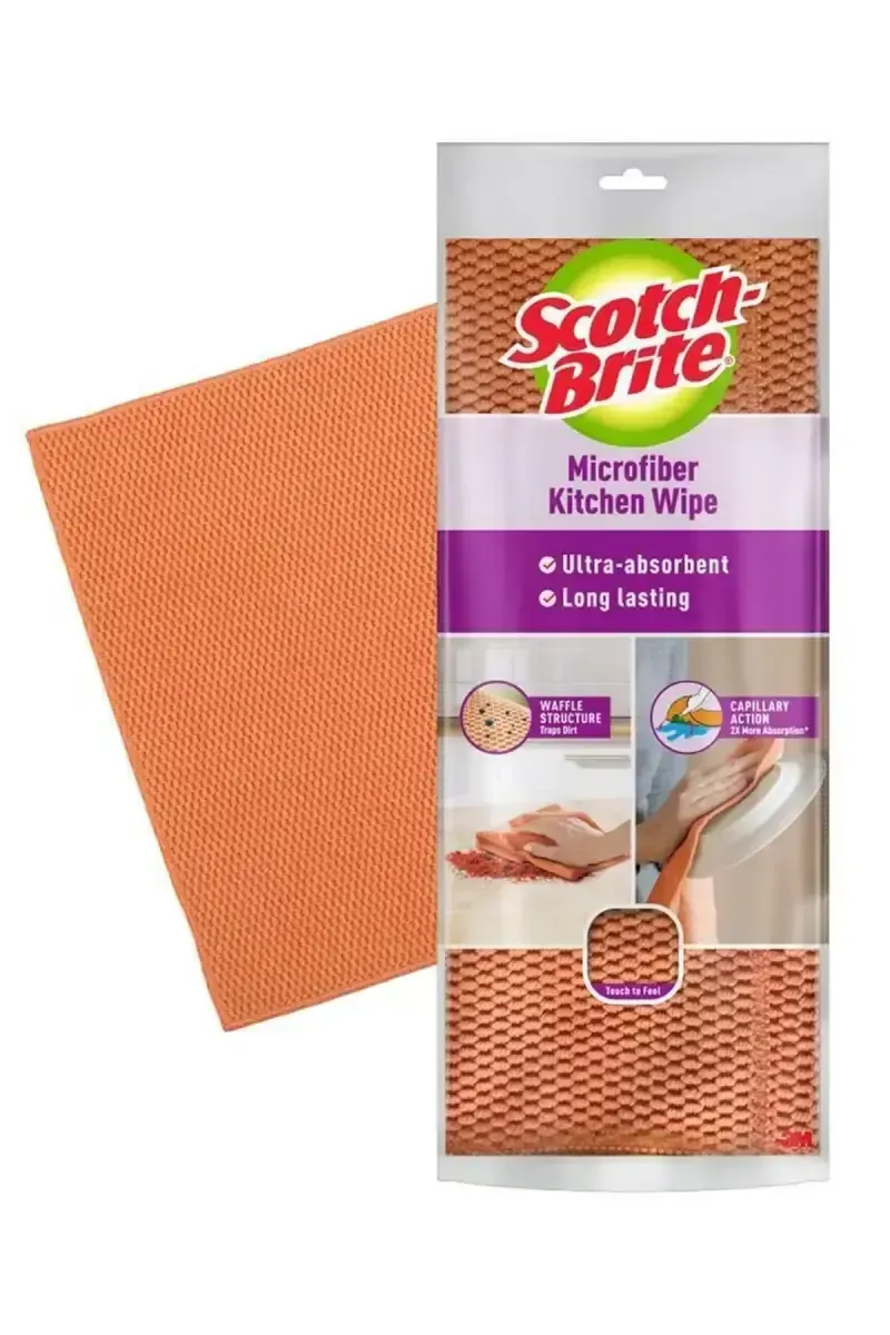 Scotch-Brite Microfiber Kitchen Wipe, 1 Pc - 31 cm