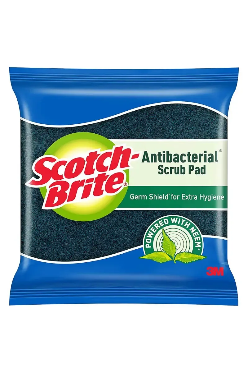Scotch-Brite Polyester Scrub Pad, 1 Pc - 10 x 14 Cm