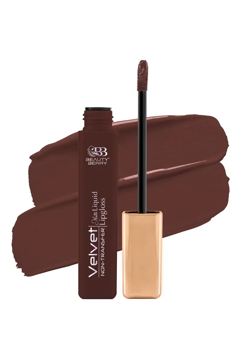 COLORS QUEEN Beauty Liquid Lipstick - 5ml (Dusky Brown) 011926DUSBRO5ML