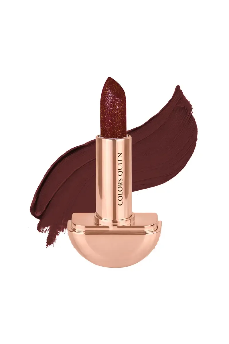 Colors Queen Violin Rock Star Matte Long Lasting Lipstick - 3g (Sepia Brown)  011934SEPBRO3GM