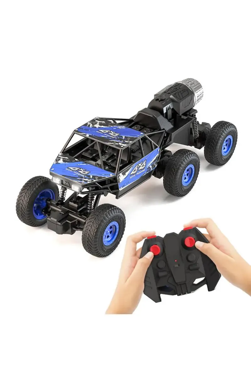 Mega Ranger ATV 6 Wheel Remote Car Toy (Icy Blue)