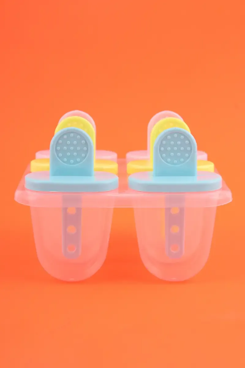Plastic Ice Pop Maker - 6 Mould