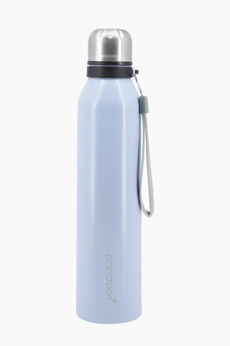 Nanobot Stainless Steel Vepo Go Slim Vacuum Flask - 525 ml 012107SKYBLU525ML