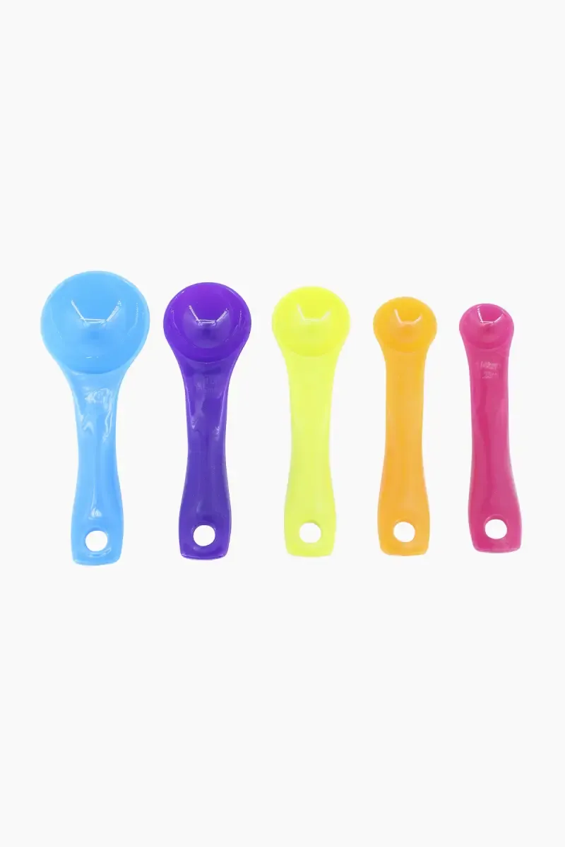 Plastic Measuring Spoon - Set of 5