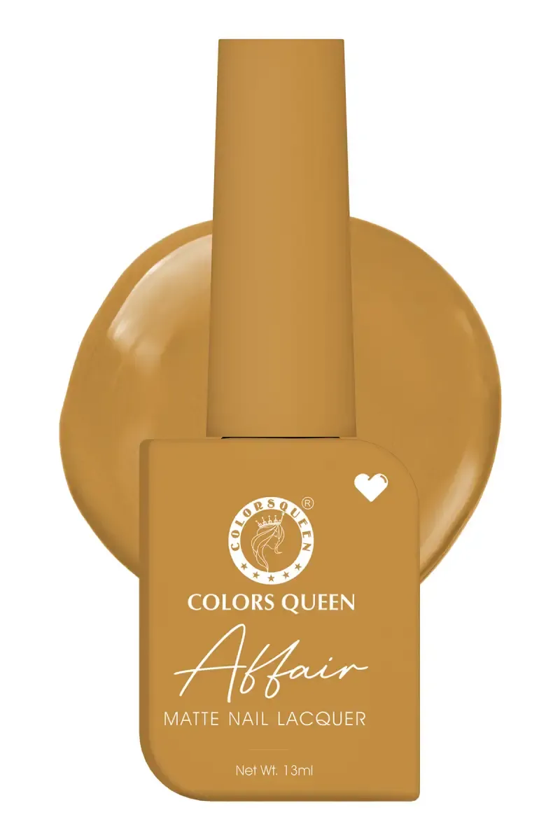 Colors Queen Affair Matte Nail Laquer Nail Polish - 13ml (Shade 12)  012177SHA1213M