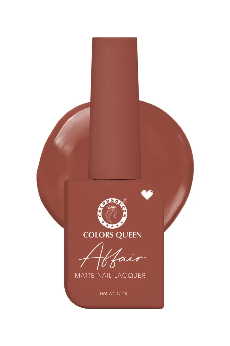 Colors Queen Affair Matte Nail Laquer Nail Polish - 13ml (Shade 61)  012177SHA6113M