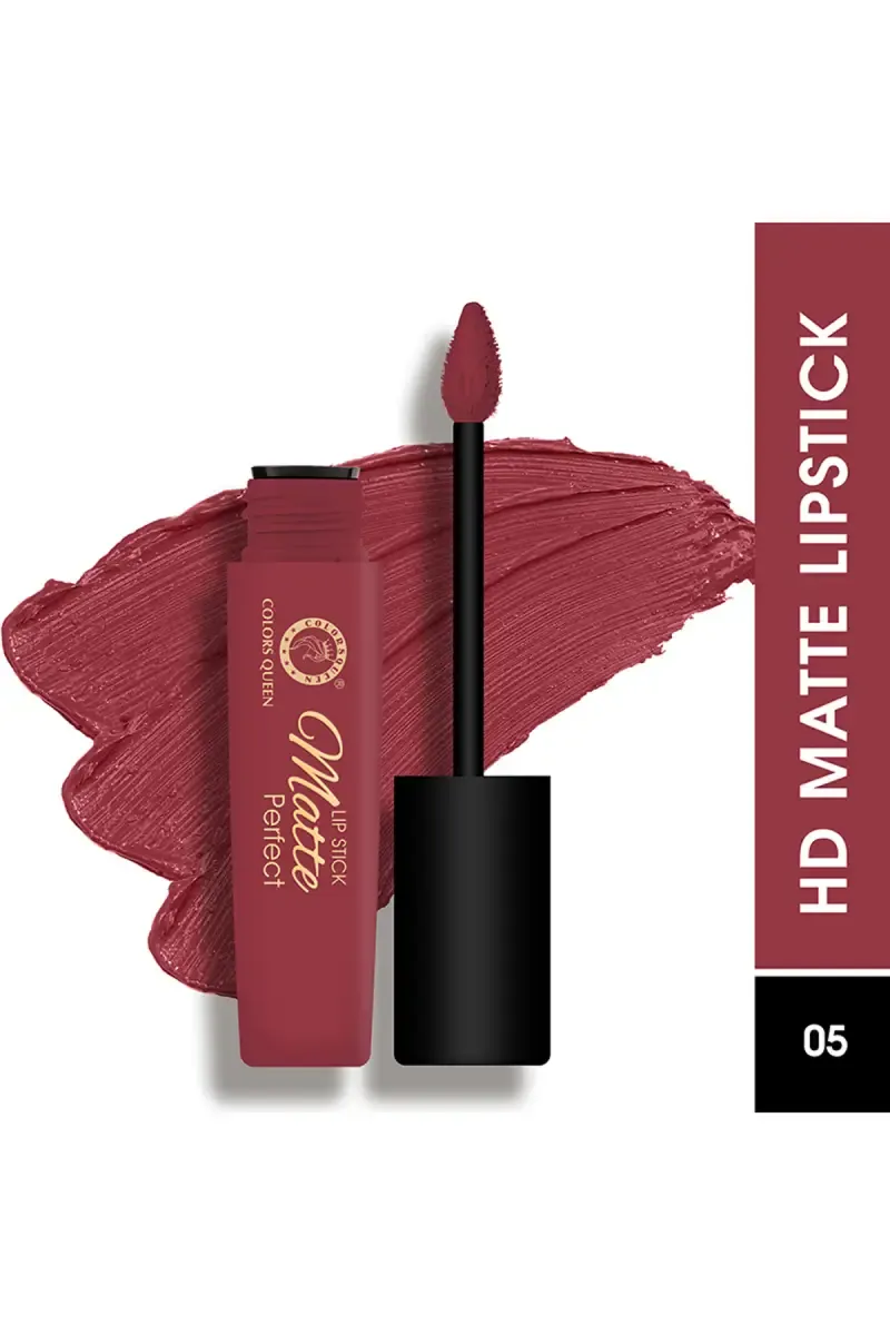 Colors Queen Matte Perfect Long Lasting Lipstick - 4ml (Shade 05)  012181SHA054ML