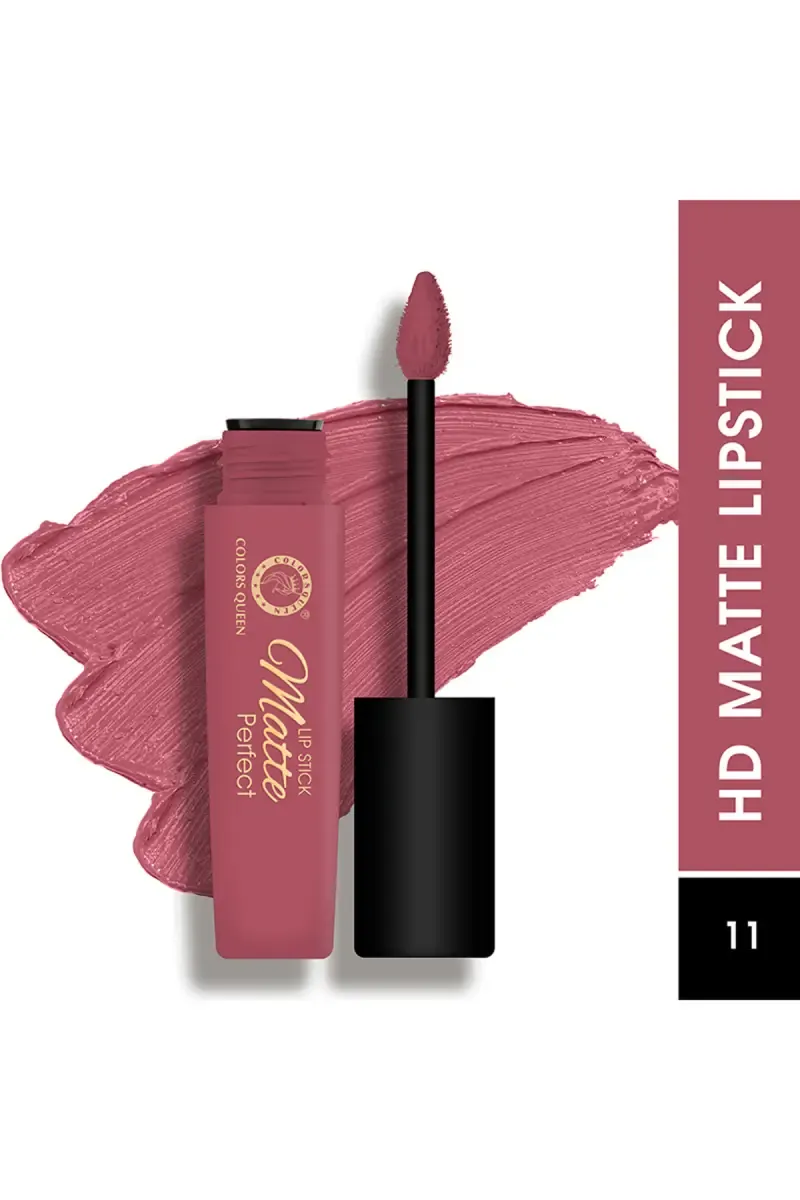Colors Queen Matte Perfect Long Lasting Lipstick - 4ml (Shade 11)  012181SHA114ML