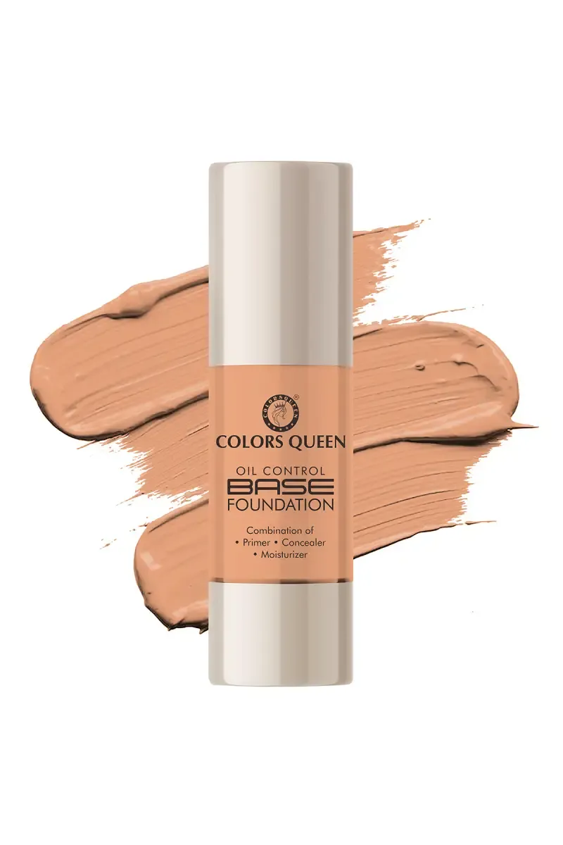 Colors Queen Oil Control Base Foundation - Golden Beige