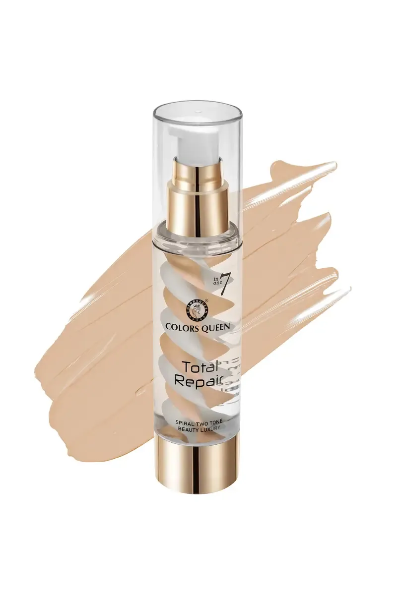 Colors Queen 7 in 1 Total Repair Foundation - Natural 012188NAT50G
