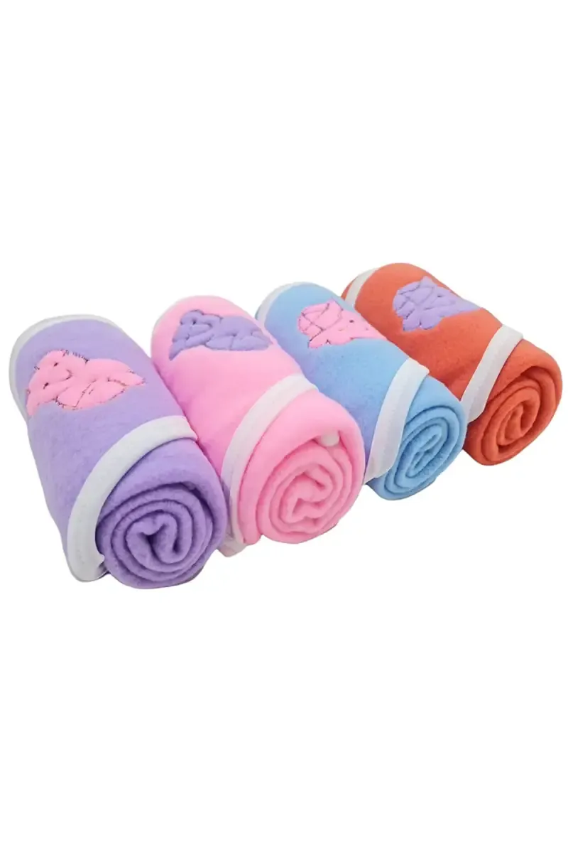 Brandonn Hooded 4 Pcs Baby Wrapper Cum Blankets