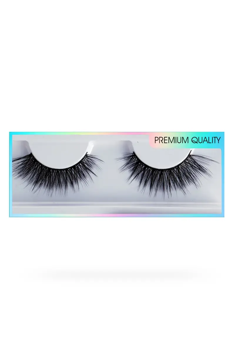 Colors Queen Lash Label 5D Natural Hair Eyelashes -  Dramatic (Pack of 2)  012218DRA