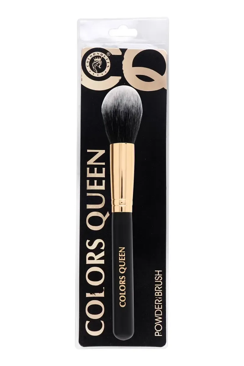 Colors Queen Makeup Primer Blending Brush (Black)- Pack of 1