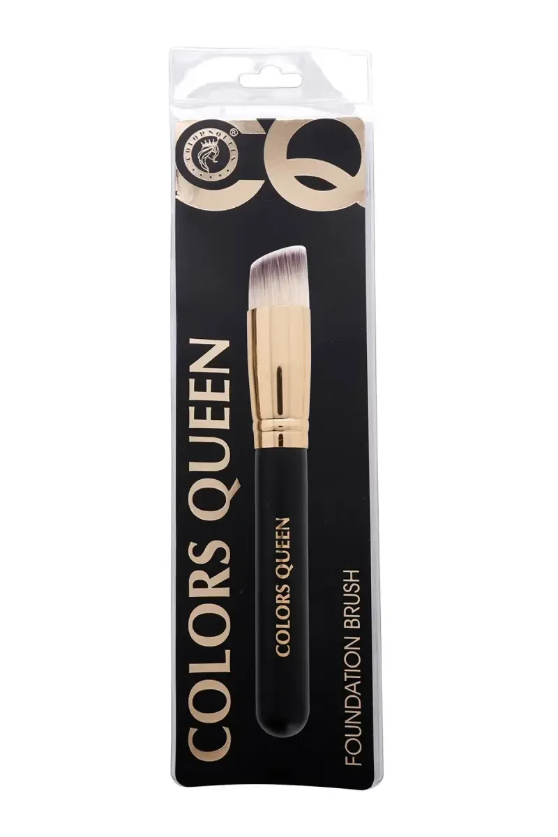 Colors Queen Foundation Brush (Black) - Pack of 1