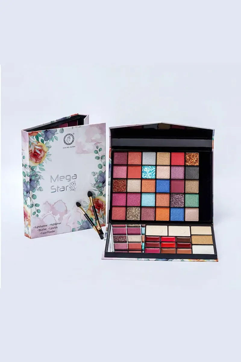 Colors Queen 5 In 1 Mega Star Eye Shadow Palette  - Pack of 1