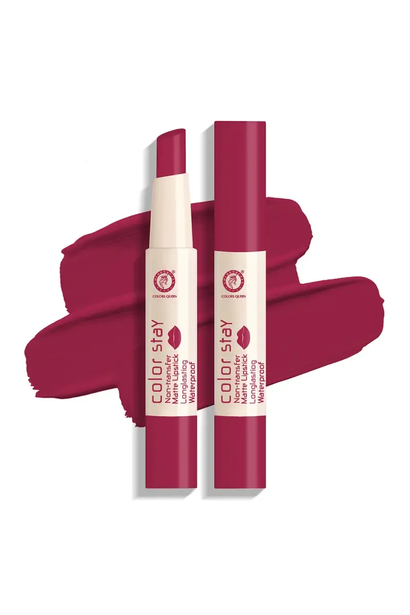 Colors Queen Creamy Matte Color Stay Transfer Proof & Waterproof Lipstick - 2gm (Shade 03)  012338SHA032GM